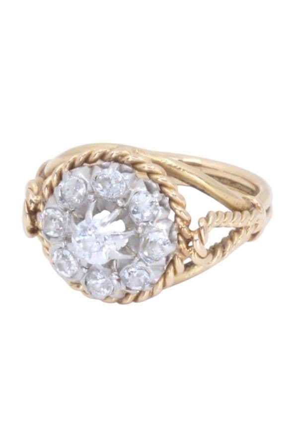 MARGUERITE DIAMANTS ANNÉES 50 — vue 6