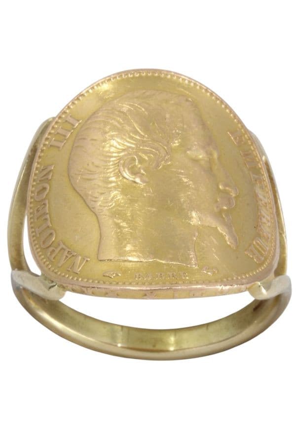 BAGUE PIÈCE 20 FRANCS — vue 1