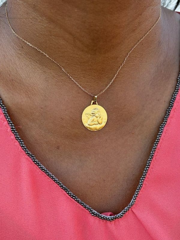 MÉDAILLE ANGE RAPHAËL — vue 2