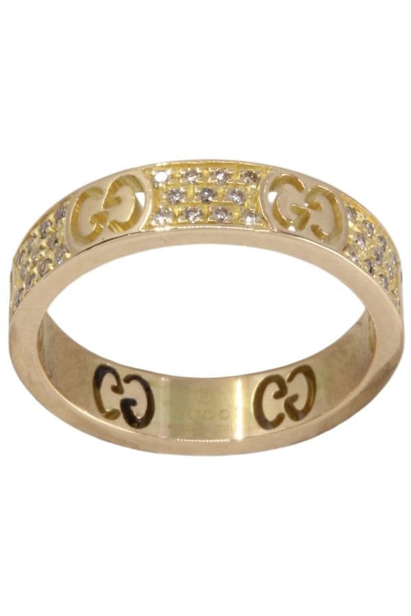 BAGUE GUCCI "ICON" DIAMANTS