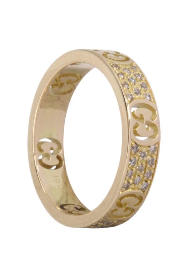 BAGUE GUCCI "ICON" DIAMANTS — vue 4