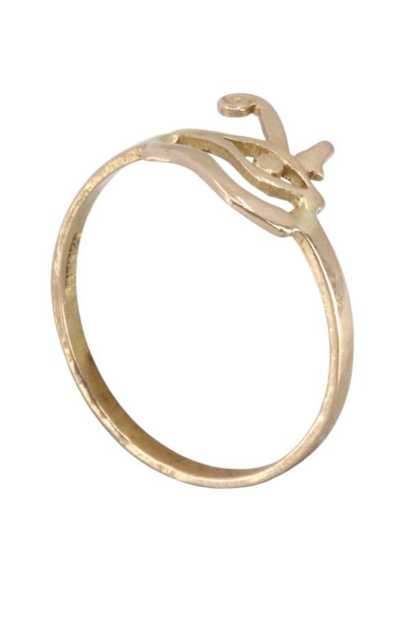 BAGUE OEIL D'HORUS — vue 5