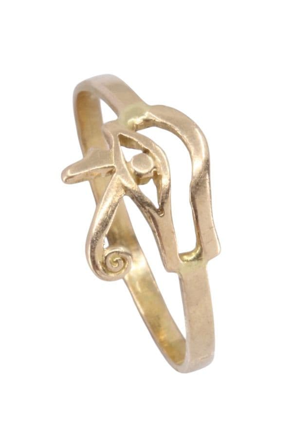 BAGUE OEIL D'HORUS — vue 3