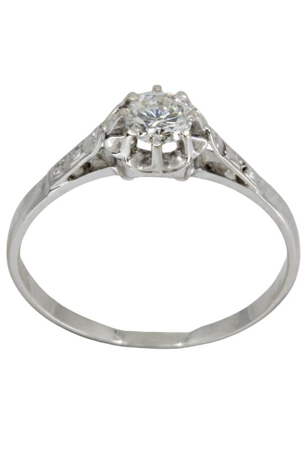 SOLITAIRE DIAMANT 0.25 CARAT — vue 1