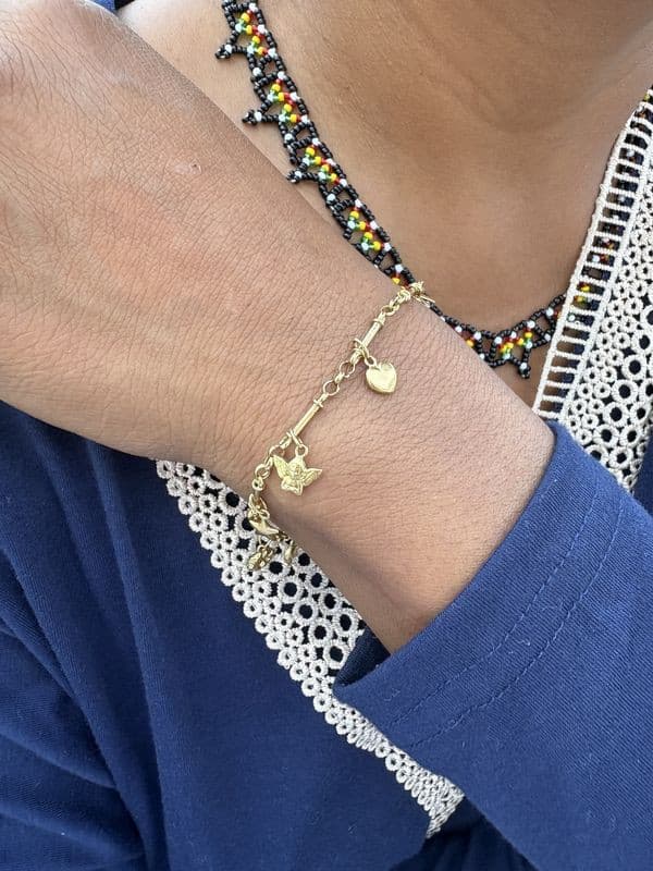 BRACELET BRELOQUES MODERNE — vue 2