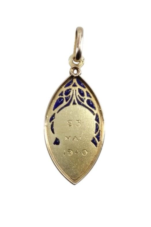 MÉDAILLE VIERGE SIGNÉE DROPSY — vue 3