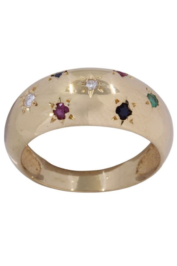 BAGUE JONC TUTTI FRUTTI — vue 1