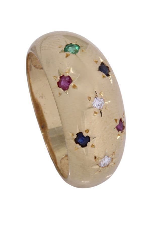 BAGUE JONC TUTTI FRUTTI — vue 5