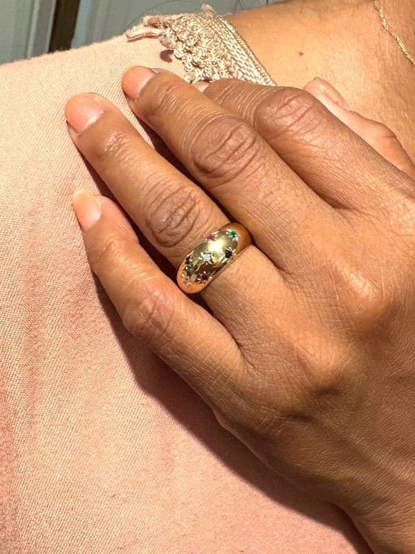 BAGUE JONC TUTTI FRUTTI — vue 2