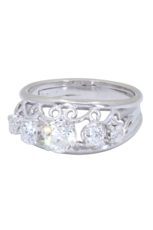 BAGUE JARRETIÈRE DIAMANTS — vue 6