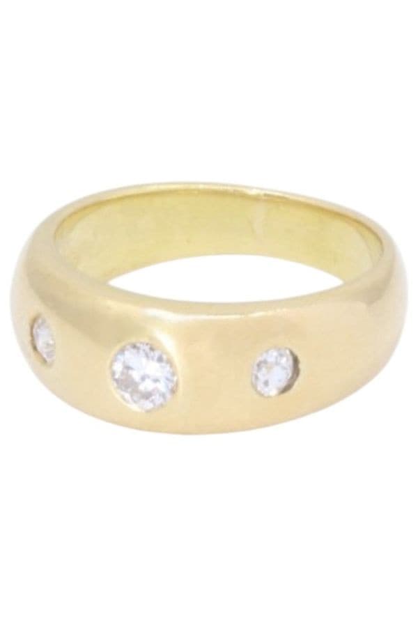 BAGUE JONC DIAMANTS — vue 6