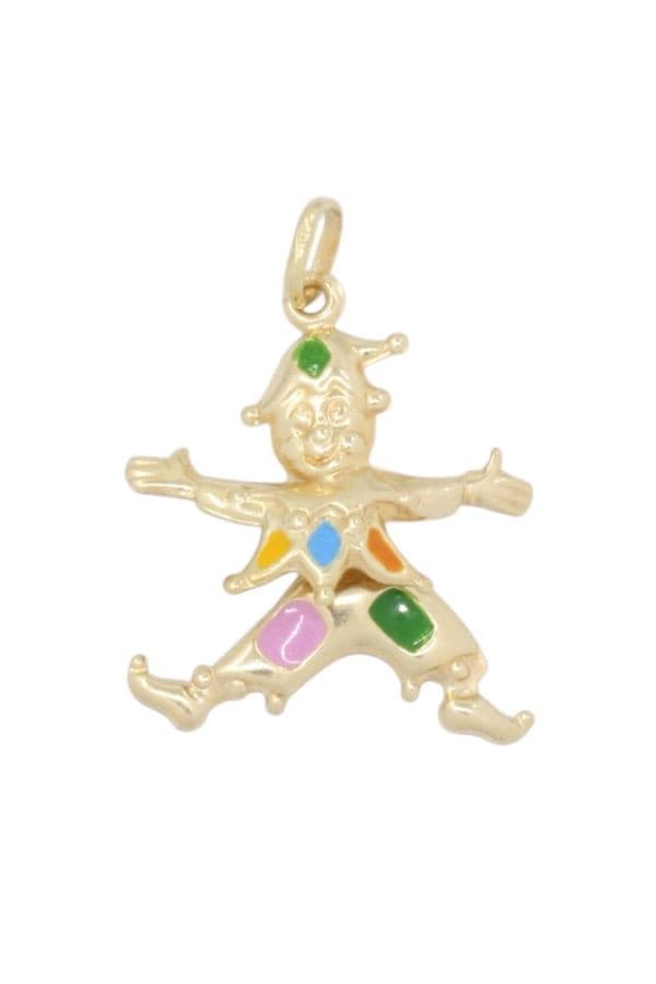 PENDENTIF ARLEQUIN ÉMAILLÉ — vue 1