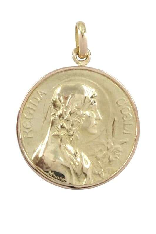 MÉDAILLE VIERGE "REGINA CAELI"