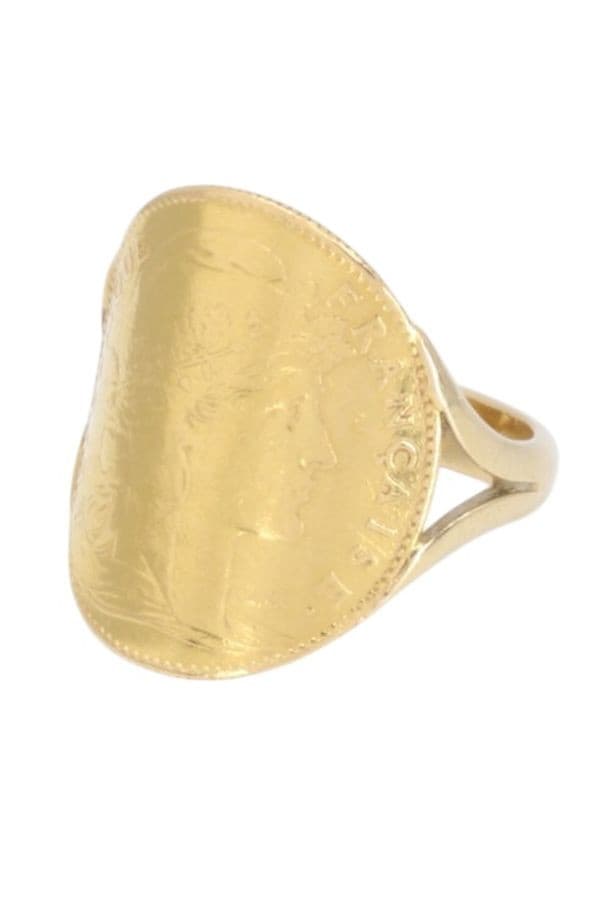 BAGUE PIÈCE 10 FRANCS — vue 5