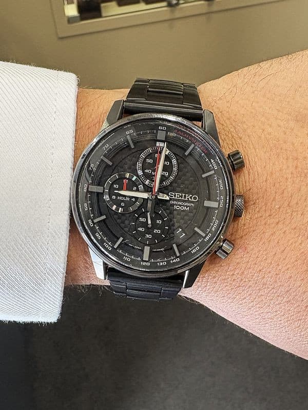 SEIKO CRONOGRAPH 100M — vue 2