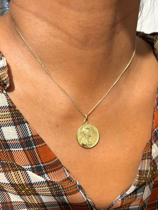 MÉDAILLE VIERGE "REGINA CAELI" — vue 2