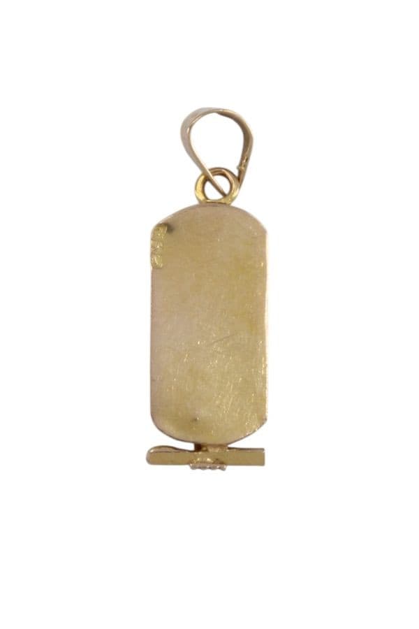 PENDENTIF CARTOUCHE EGYPTIEN — vue 2