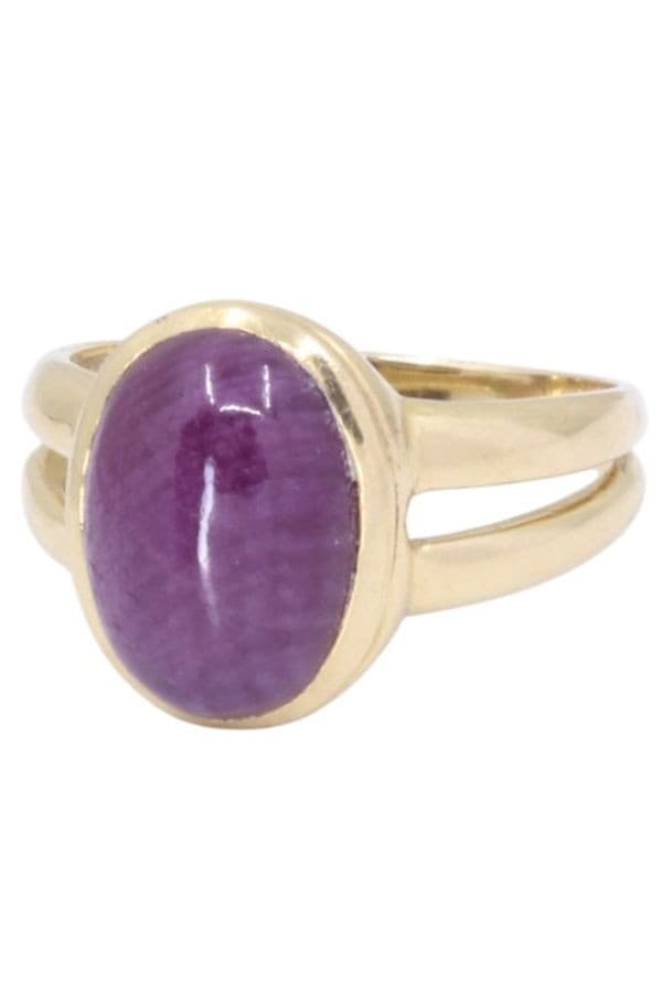 BAGUE RUBIS CABOCHON — vue 6