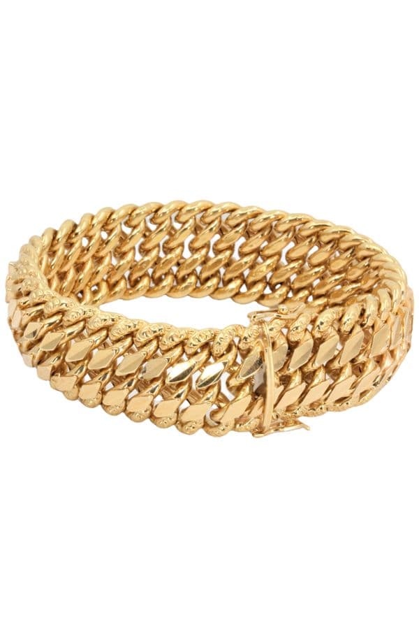 BRACELET MAILLE AMÉRICAINE — vue 1