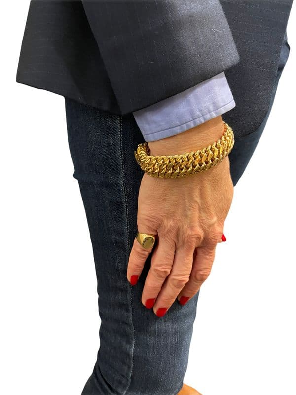 BRACELET MAILLE AMÉRICAINE — vue 2