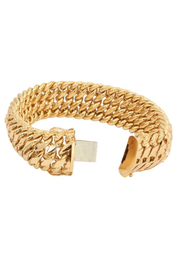 BRACELET MAILLE AMÉRICAINE — vue 3