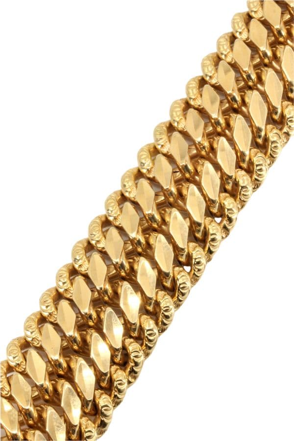 BRACELET MAILLE AMÉRICAINE — vue 4