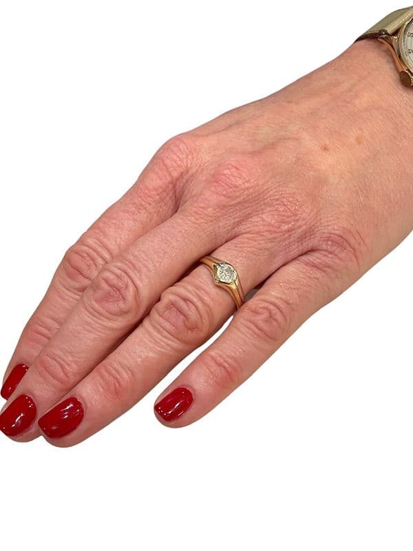 JONC MODERNE DIAMANT — vue 2