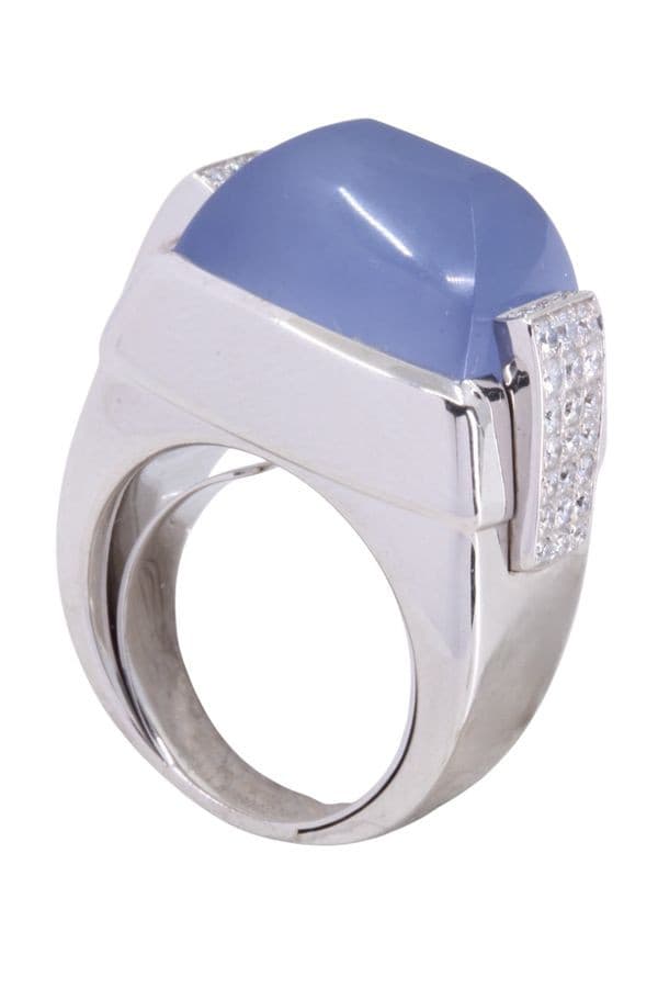 BAGUE MAUBOUSSIN CABOCHON — vue 4