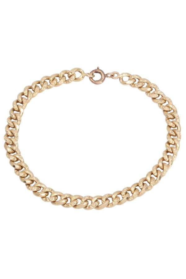 BRACELET MAILLE GOURMETTE — vue 4