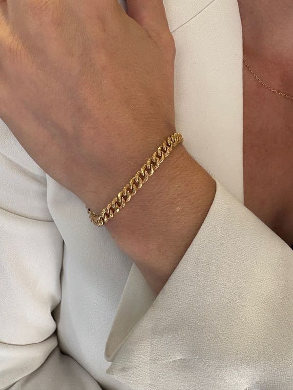 BRACELET MAILLE GOURMETTE — vue 2
