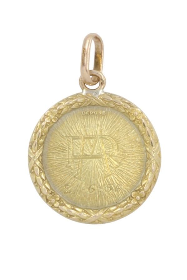 MEDAILLE D'AMOUR A.AUGIS — vue 3