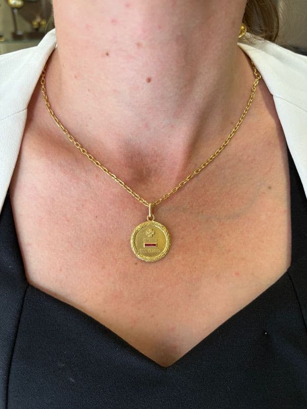 MEDAILLE D'AMOUR A.AUGIS — vue 2
