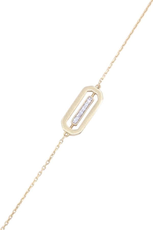 BRACELET OR ET DIAMANTS — vue 3