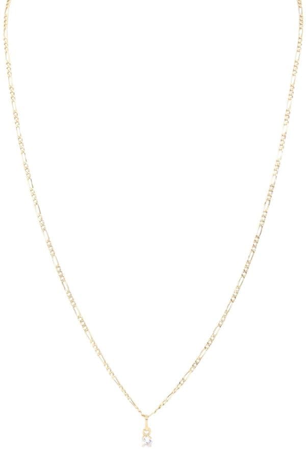 COLLIER DIAMANT 0.20 CARAT — vue 1