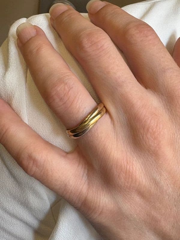 BAGUE CARTIER TRINITY PM — vue 2