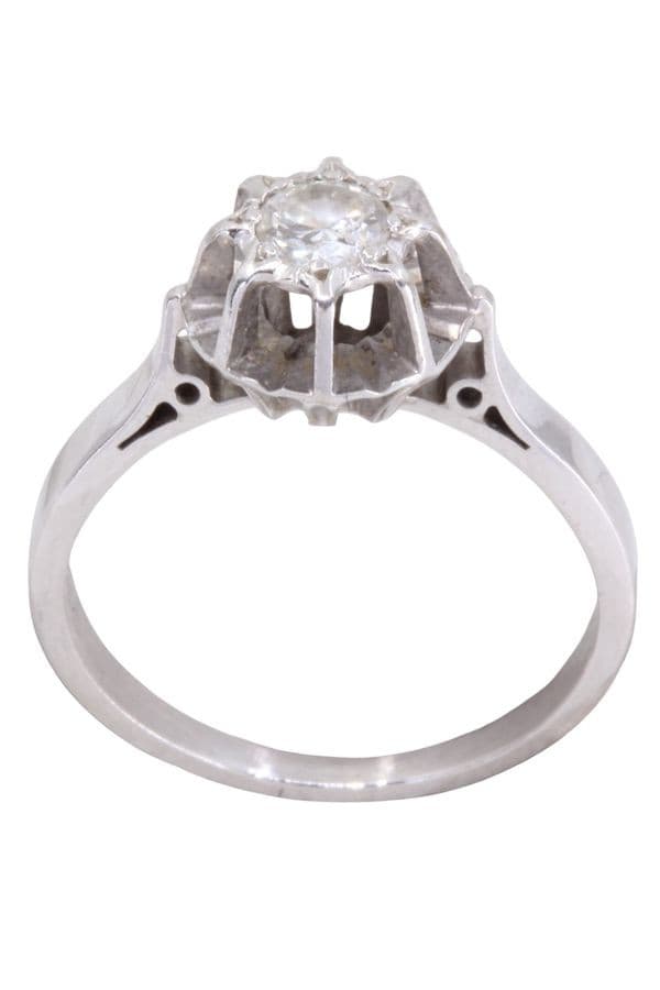 SOLITAIRE DIAMANT 0.20 CARAT — vue 1
