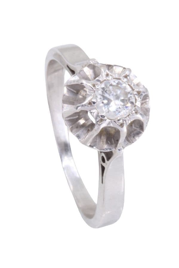 SOLITAIRE DIAMANT 0.20 CARAT — vue 5