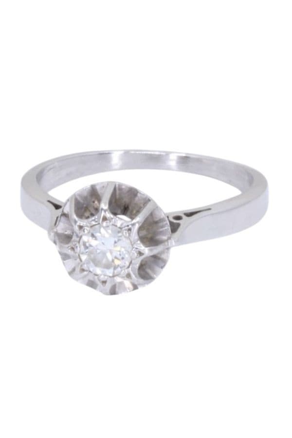 SOLITAIRE DIAMANT 0.20 CARAT — vue 6
