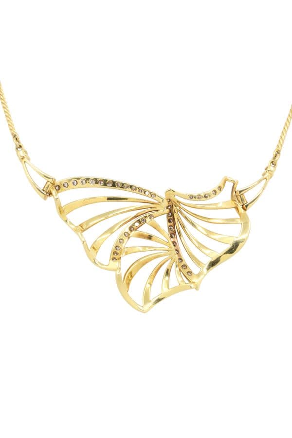 COLLIER MODERNE DIAMANTS — vue 4