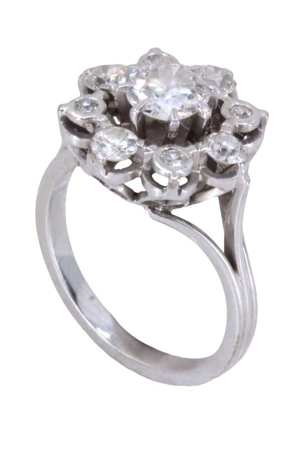 BAGUE MARGUERITE DIAMANTS — vue 4