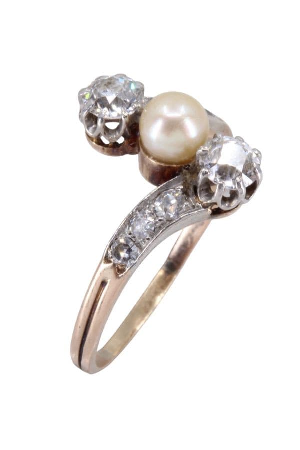 BAGUE TOI ET MOI ANCIENNE — vue 3