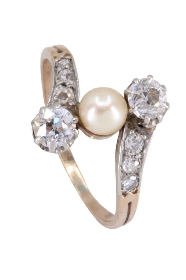 BAGUE TOI ET MOI ANCIENNE — vue 5