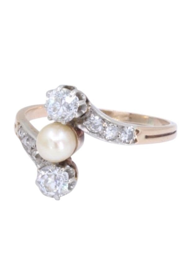 BAGUE TOI ET MOI ANCIENNE — vue 6