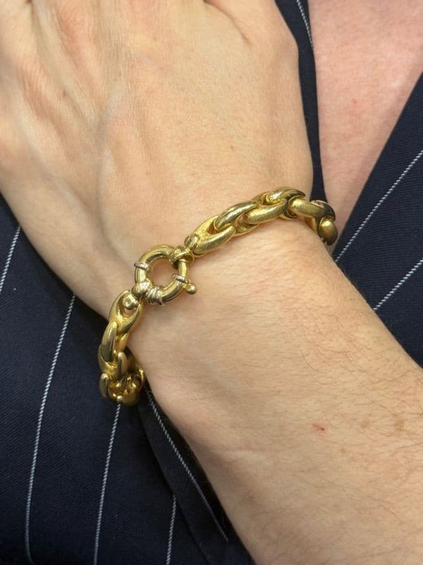 BRACELET MAILLE HARICOT — vue 2