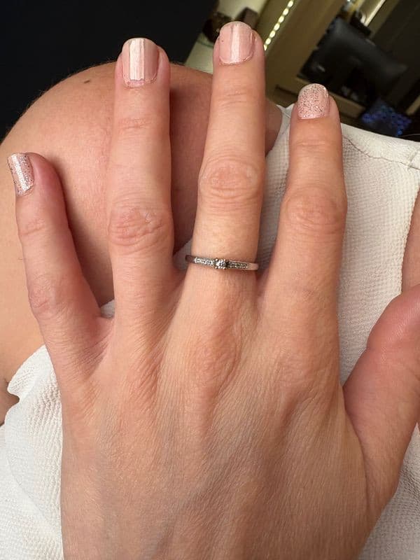 BAGUE MAUBOUSSIN TU ES LE SEL DE MA VIE — vue 2
