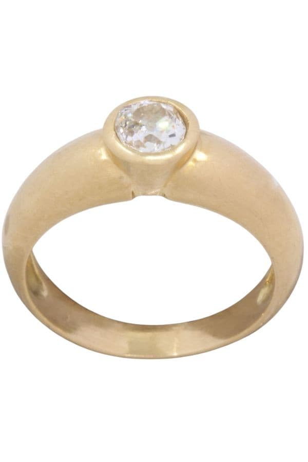 SOLITAIRE DIAMANT MODERNE — vue 1
