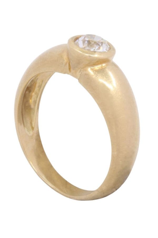 SOLITAIRE DIAMANT MODERNE — vue 4