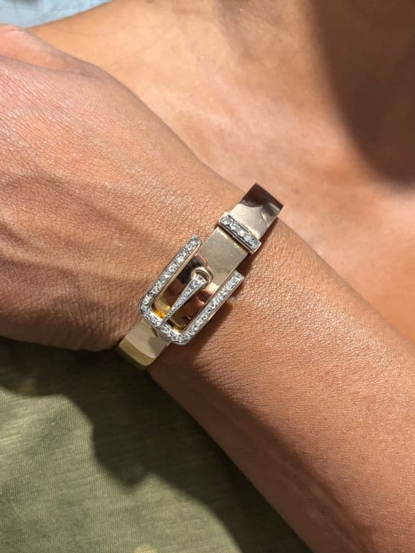 BRACELET JONC CEINTURE ANCIEN — vue 2