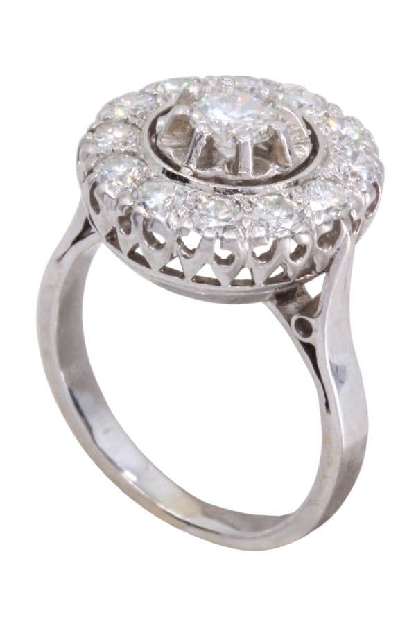 BAGUE MARGUERITE DIAMANTS — vue 4