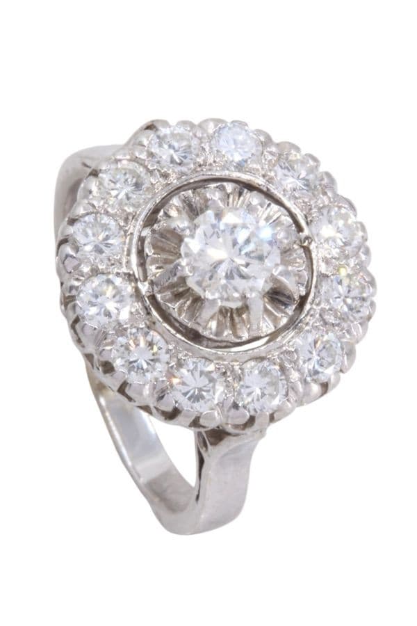 BAGUE MARGUERITE DIAMANTS — vue 5